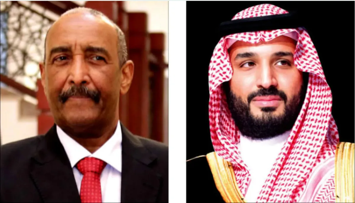 محمد بن سلمان يبحث مع البرهان مستجدات الاوضاع في السودان