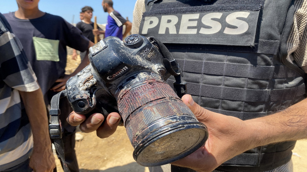 50 انتهاكا ضد الصحفيين الفلسطينيين في تقرير نقابة الصحفيين