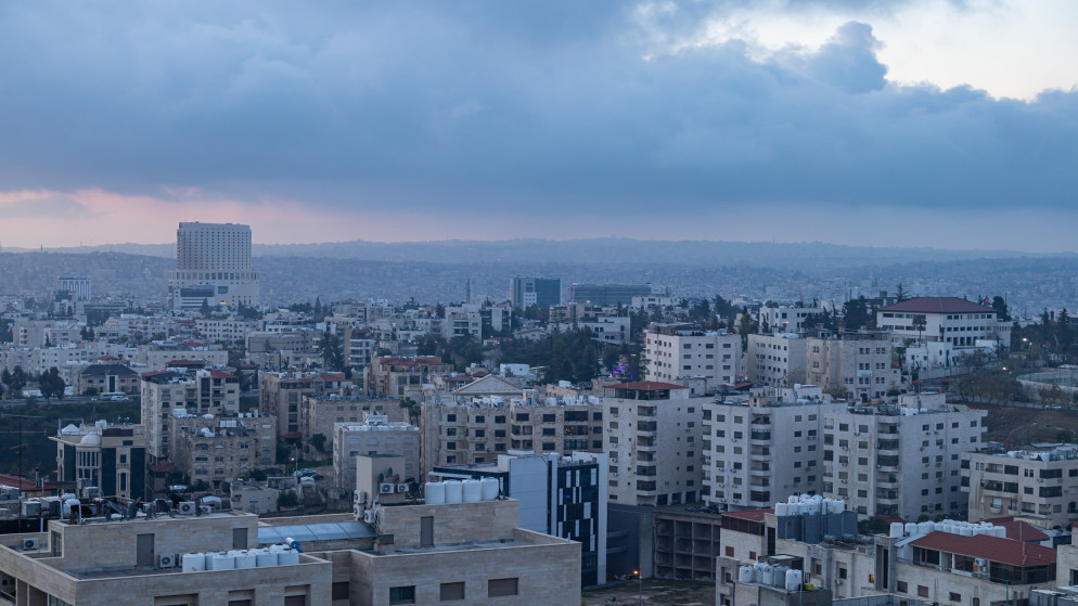 حالة عدم الاستقرار الجوي تشتد في الاردن وتوقعات بامطار غزيرة