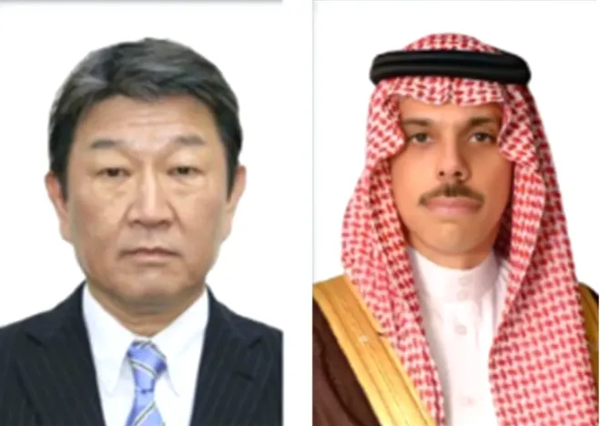 السعودية واليابان تبحثان تداعيات الاعتداءات الحوثية وامن الممرات المائية