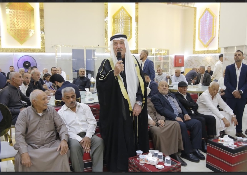 جاهة كريمة تجمع آل عزام وآل نصرالله