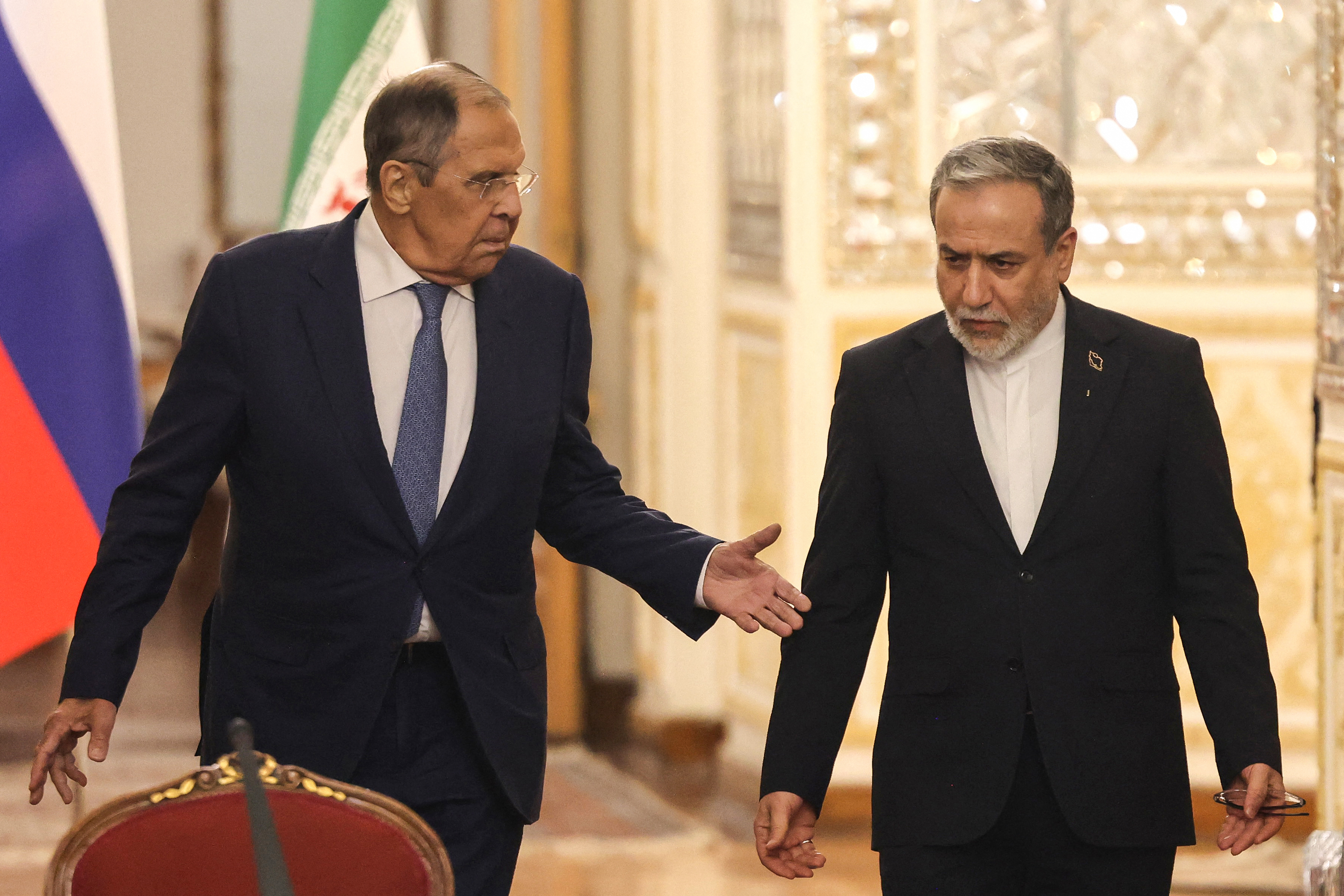 عراقجي ولافروف يؤكدان بلوغ التعاون الايراني الروسي مستويات تاريخية