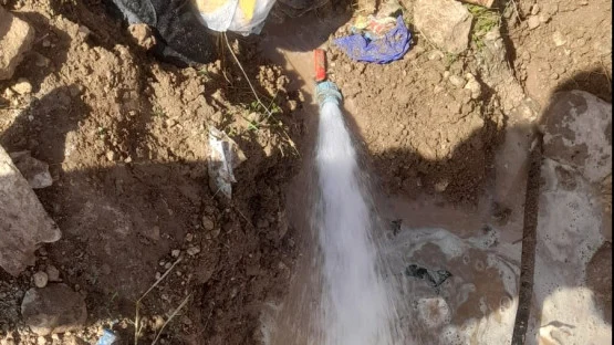 وزارة المياه تضبط اعتداءات جديدة على خطوط المياه في سحاب