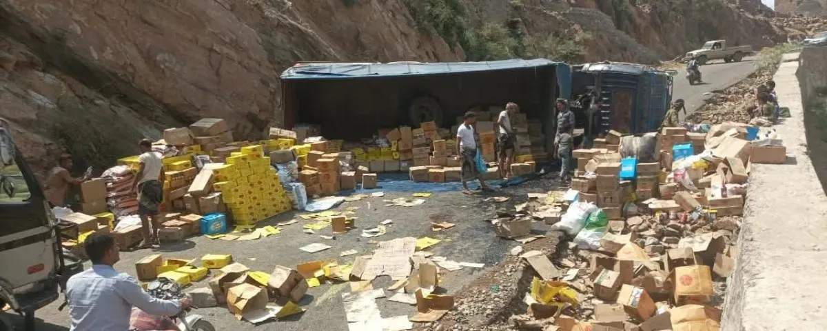 انتهاكات الحوثي في تعز ولحج: تفجير الطرق ومداهمة المنازل