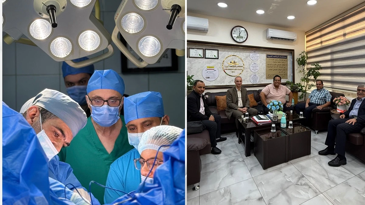 مستشفى المقاصد يحتضن ورشة جراحية متخصصة ضمن مؤتمر جمعية الجراحين الاردنية