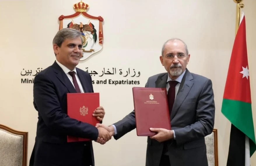 الاردن والجبل الاسود يوقعان اتفاقية لاعفاء حملة الجوازات الدبلوماسية من التاشيرة