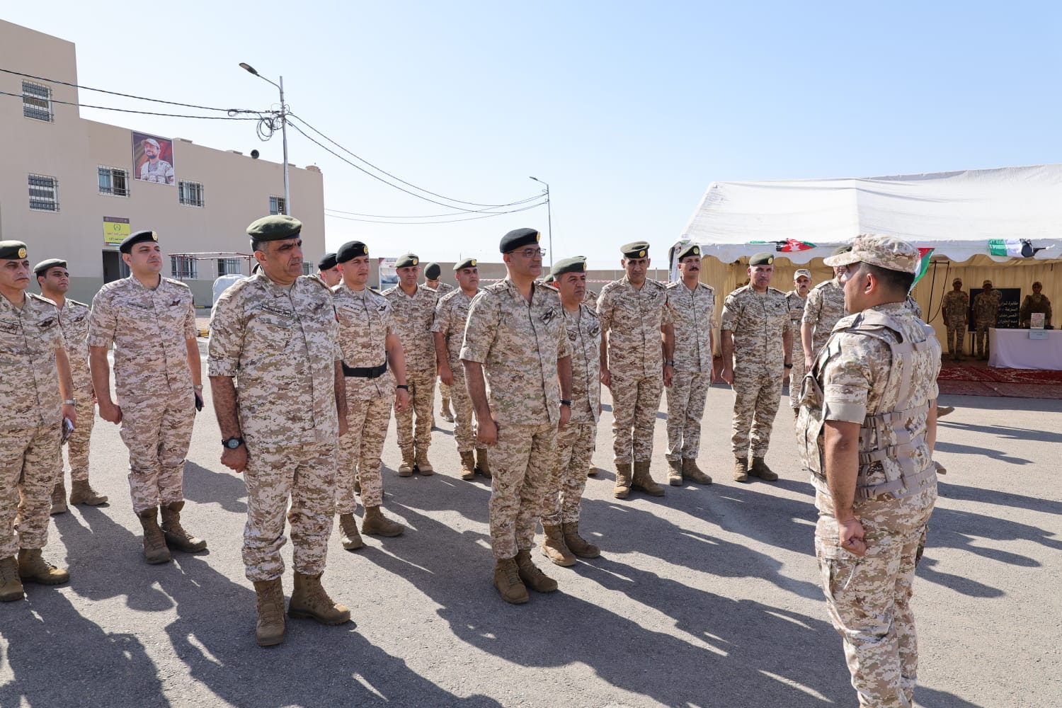 رئيس هيئة الاركان المشتركة يتفقد جاهزية وحدات حرس الحدود في المنطقة العسكرية الجنوبية